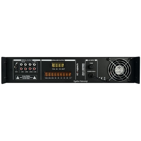 Klangmeister ZMA-650 Model 100V Mikser Amplifikatör Bluetooth / Radyo / USB Klangmeister ZMA-650 Model 100V Mikser Amplifikatör Bluetooth / Radyo / USB