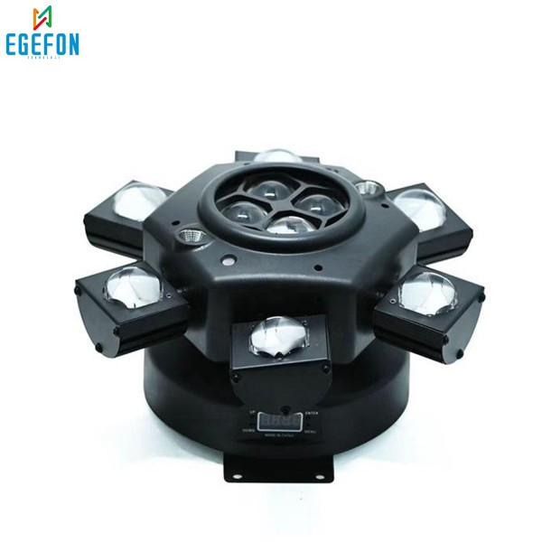 Gold Audio LED-E042 Model Mini 6 Kollu Beam – B-EYE – Strobe – Laser (4in1)  Sahne Işığı