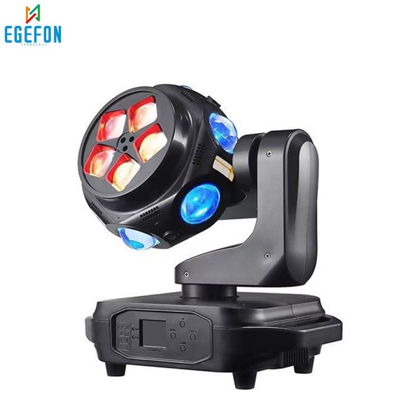 Gold Audio LED-M6BBE Model Oynar Başlıklı Sahne Işığı Gold Audio LED-M6BBE Model Oynar Başlıklı Sahne Işığı