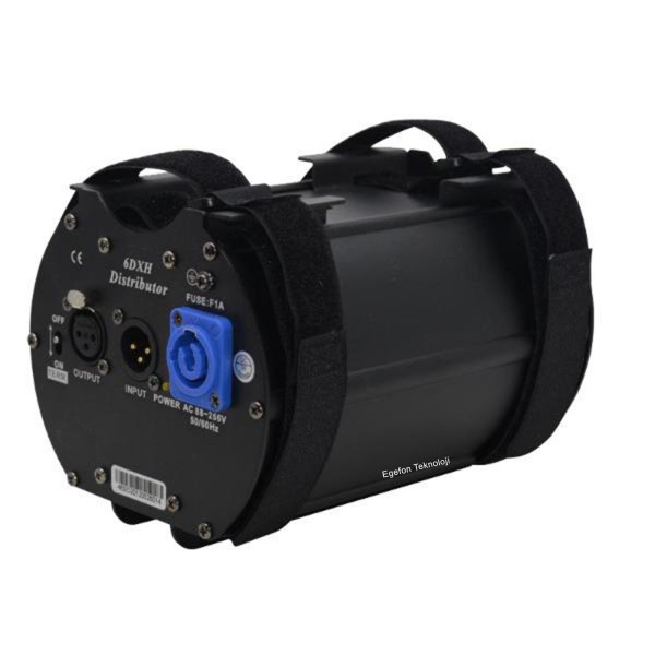 Redjet 6DXH Model 6 Kanallı DMX Splitter