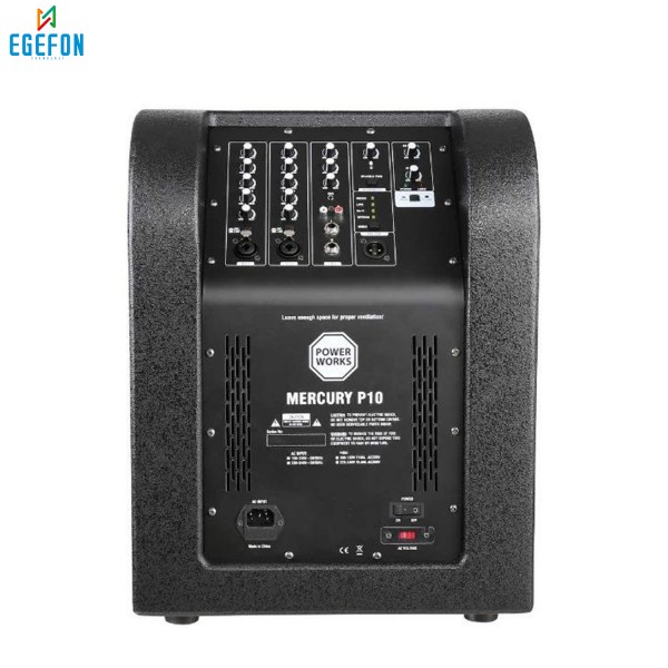 Powerworks MERCURY P10 Model Kendinden Amfili Aktif Hoparlör