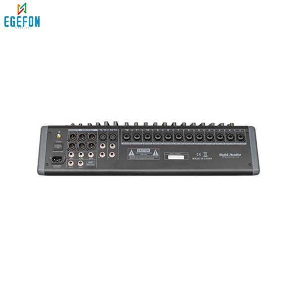 Gold Audio PRO-M616 Model Deck Sahne Mikseri BT/USB/REC