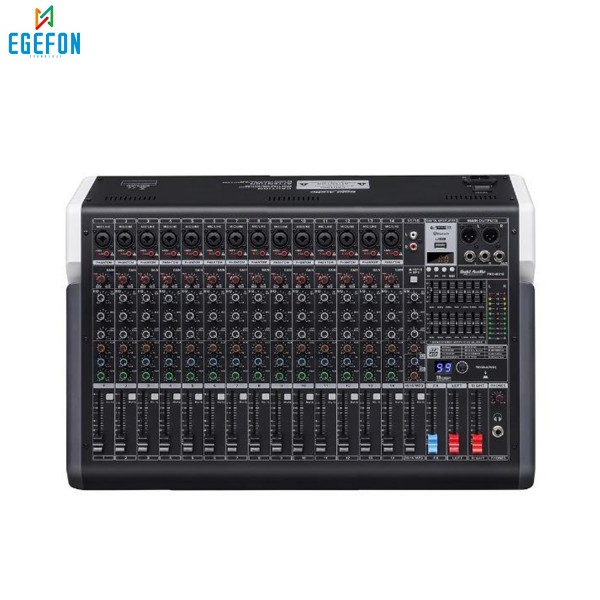 Gold Audio PRO-M 816 Model Deck Sahne Mikseri BT/USB/REC Gold Audio PRO-M 816 Model Deck Sahne Mikseri BT/USB/REC
