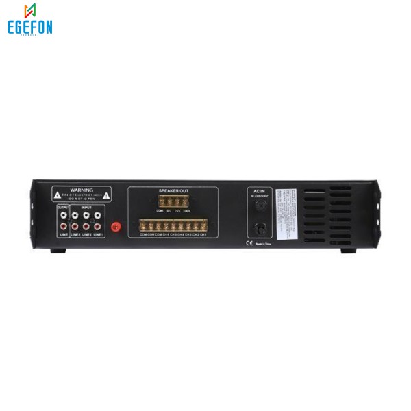 Gold Audio PA 06 Model 6 Zonlu 500W Hat Trafolu Amplifikatör