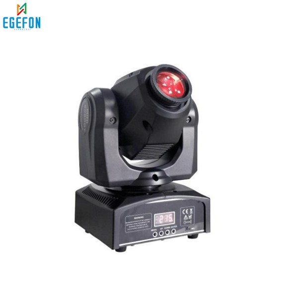 Gold Audio LED-M060SP Model 60W Beyaz LED Mini Moving Head