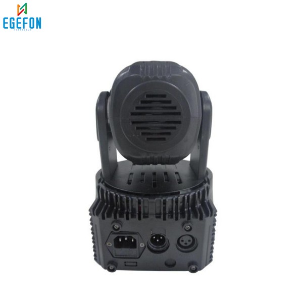 Gold Audio LED-M1803A Model 7×12W RGBW LED Mini Moving Head