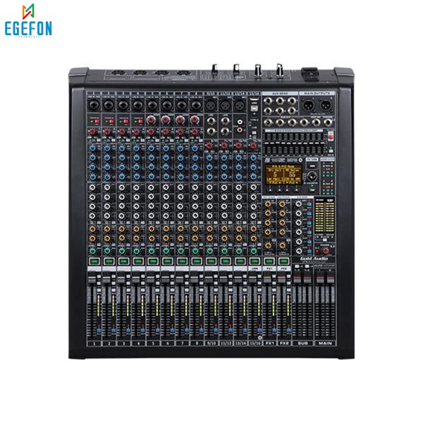 Gold Audio ELITE-ATX 416P Model Profesyonel Power Mikser