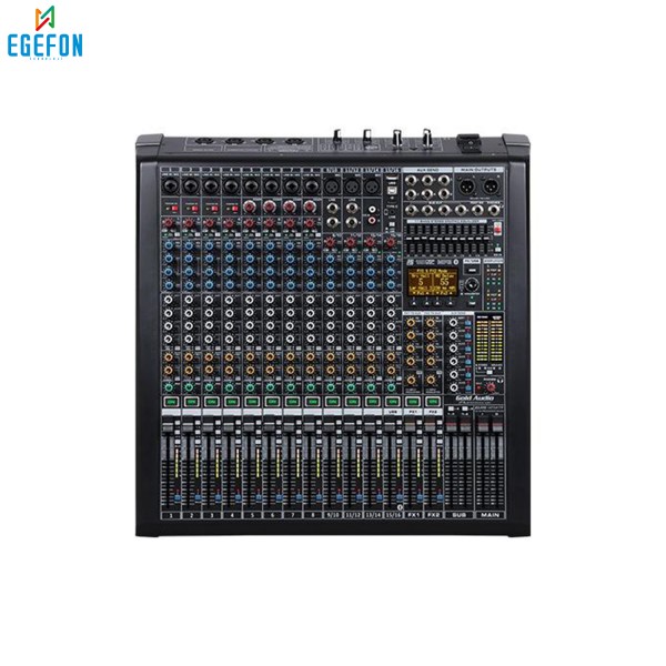 Gold Audio ELITE-ATX 417P Model 16 Kanallı Profesyonel Sahne Power Mikser