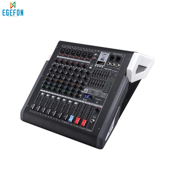 Gold Audio PRO-M808P Model Profesyonel Power Mikser Mp3 çalar, USB kayıt, Bluetooth