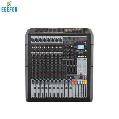 Gold Audio PRO-M612P Model Profesyonel Power Mikser Mp3 çalar, USB kayıt, Bluetooth