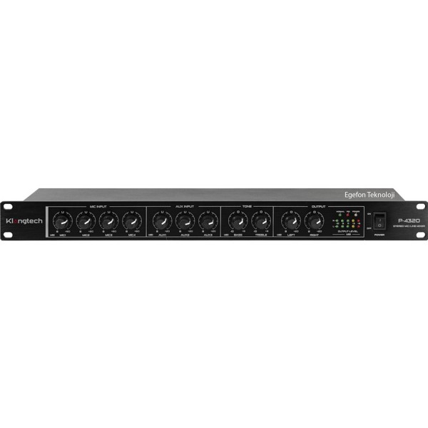 Klangmeister P-4320 Model 12 Kanal Mikser Acil Anons Sistemi Klangmeister P-4320 Model 12 Kanal Mikser Acil Anons Sistemi