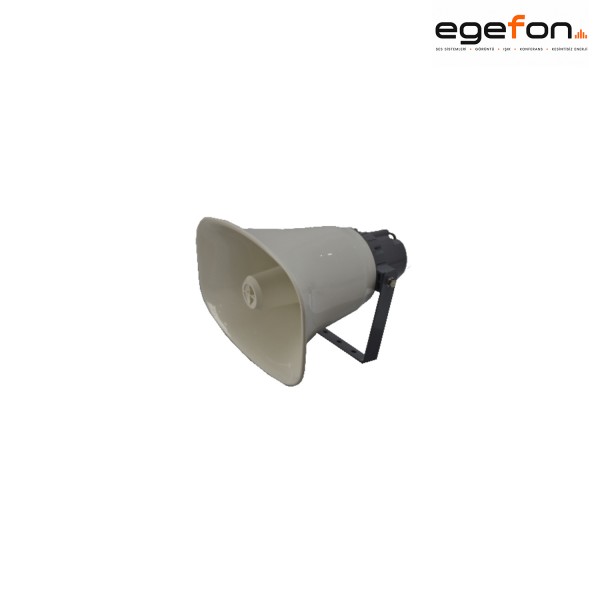 Klangtech KTH-1675T 150W 100V 8 Ohm IP65 Beyaz ABS Dış Mekan Horn Hoparlör