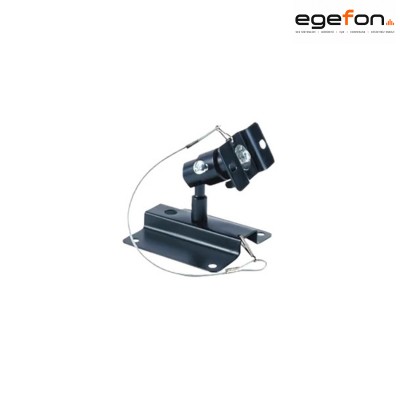Klangtech LK-301B 4-5-6 İnç Kabin Uyumlu 5kg Taşıma Kapasiteli Siyah Hoparlör Kabin Askı Aparatı