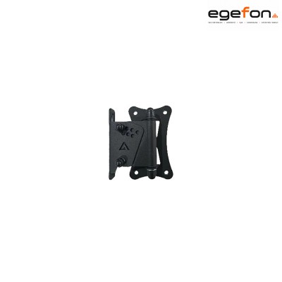 Klangtech STH-409 30kg Taşıma Kapasiteli Yatay 180° Dikey 30° Açılı Siyah Hoparlör Kabin Askı Aparatı