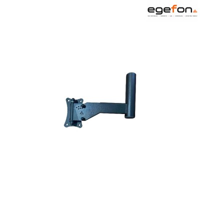 Klangtech STH-410 30kg Taşıma Kapasiteli Yatay 180° Dikey 30° Açılı Siyah Hoparlör Kabin Askı Aparatı