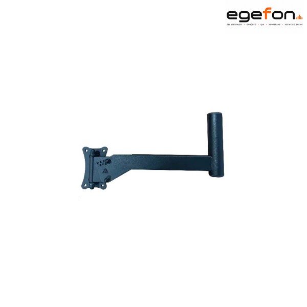 Klangtech STH-411 40kg taşıma kapasiteli yatay 180 derece dikey 30 derece açılı siyah hoparlör kabin askı aparatı