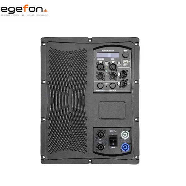 Klangmeister NX-2400 2000W+2x1000W 2 Yollu DSP-FIR Aktif Kabin Modülü