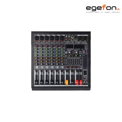 Machtig MC-6 6 Mono Mikrofon Girişli 99 DSP 7 Band EQ Bluetooth USB Kayıt 48V Phantom Deck Mikser BT/USB/REC