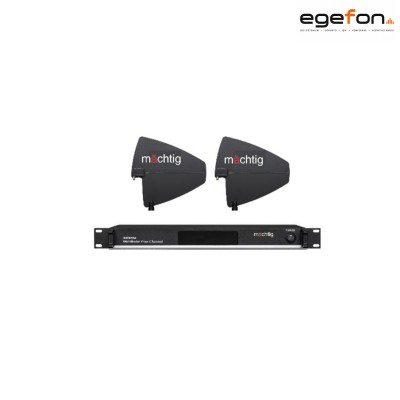 Machtig AF104 Model 4 Kanal UHF 500-650MHz 1U Rack Tipi 50Ω BNC Giriş Çıkışlı +6-9dB Kazançlı Anten Dağıtım Sistemi