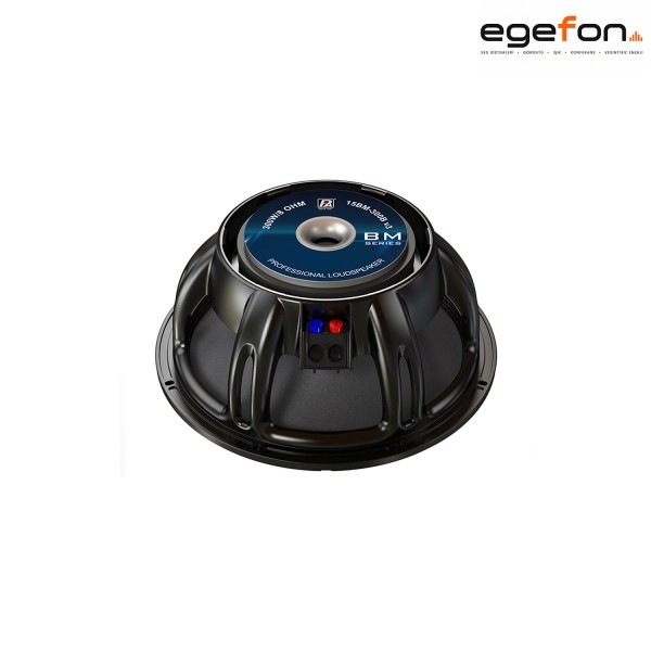 P Audio 15BM-300B 15 İnç 300/600W 8 Ohm 3 İnç Flat Bobin Alüminyum Döküm LF Driver