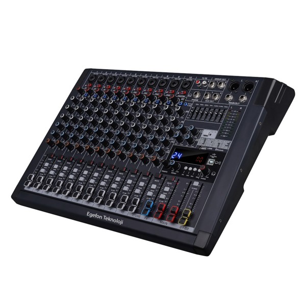 Klangmeister M12 Seri Profesyonel Deck Mikser BT/USB/REC Klangmeister M12 Seri Profesyonel Deck Mikser BT/USB/REC