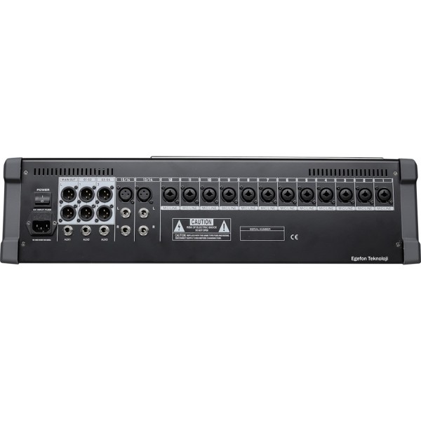 Klangmeister LIVE16 Profesyonel Sahne Deck Mikser USB/Bluetooth