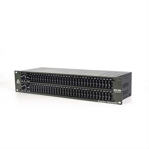 Klangmeister EQ-231 Model 2x31 Kanal Grafik Ekolayzer