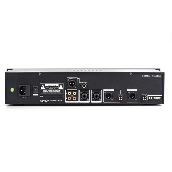 Klangmeister EQ-312 Model 2x31 Kanal Dijital Ekolayzer