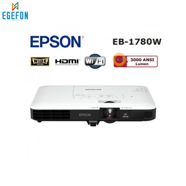Epson EB-1780W Model HD Taşınabilir Projeksiyon Cihazı