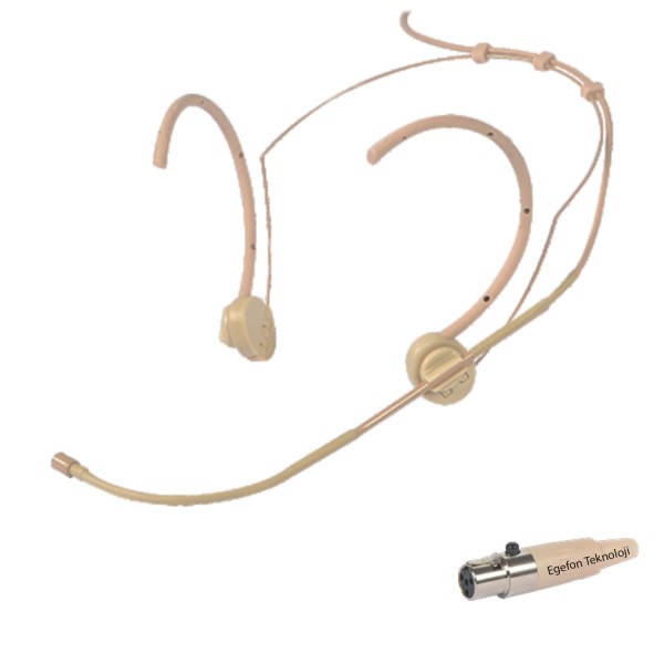 Klangmeister KH-30T Model Kulak Mikrofonu Headset