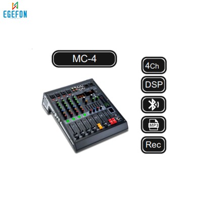 Machtig MC-4 Model Home Stüdyo Deck Mikser BT/USB/REC