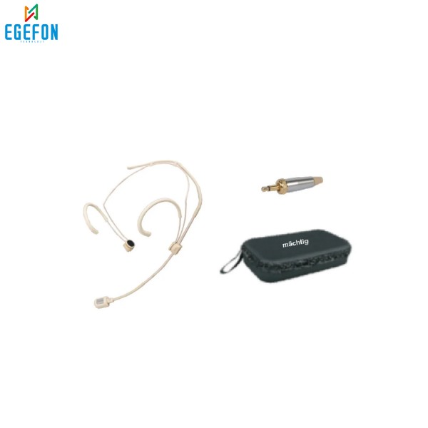 Machtig HF606 Model 6mm Kapsül Kulak Mikrofonu Headset