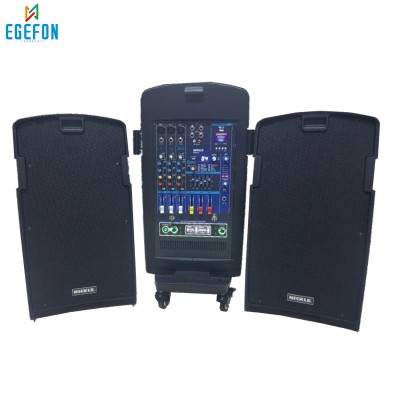Mickle MPB210 Model 1200W Taşınabilir Seyyar Ses Sistemi