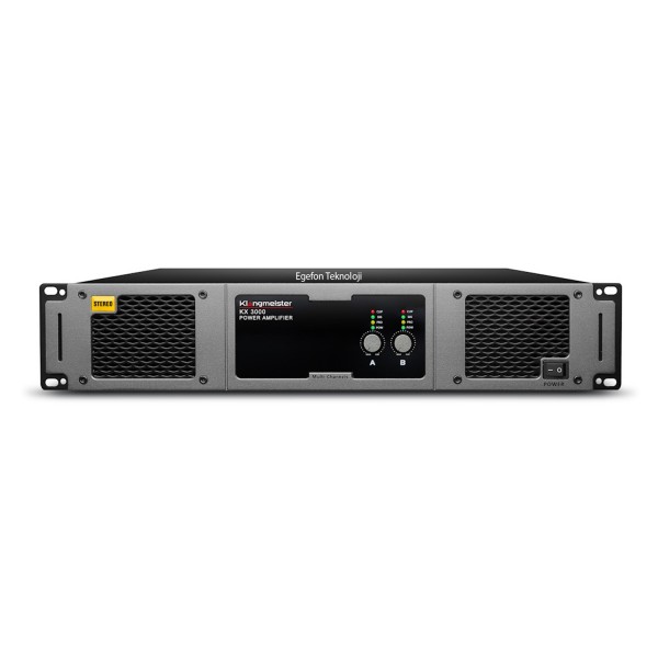 Klangmeister KX3000 Model H-Class Power Amplifikatör