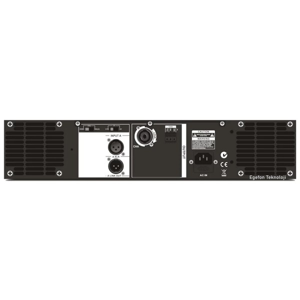 Klangmeister KXC-1600 Model 100V Çıkışlı Power Amplifikatör