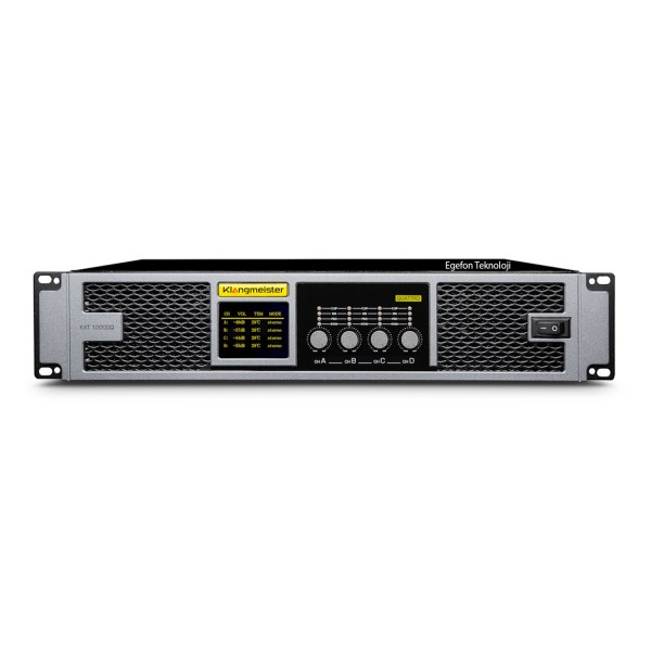 Klangmeister KXT-10000Q Model H-Class Power Amplifikatör