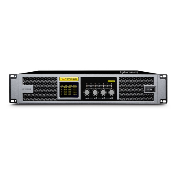 Klangmeister KXT-15000Q Model H-Class Power Amplifikatör