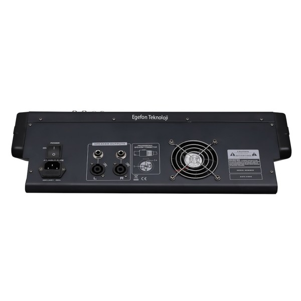 Klangmeister PM12 Seri Profesyonel Power Mikser Mp3 çalar, USB kayıt, Bluetooth Klangmeister PM12 Seri Profesyonel Power Mikser Mp3 çalar, USB kayıt, Bluetooth
