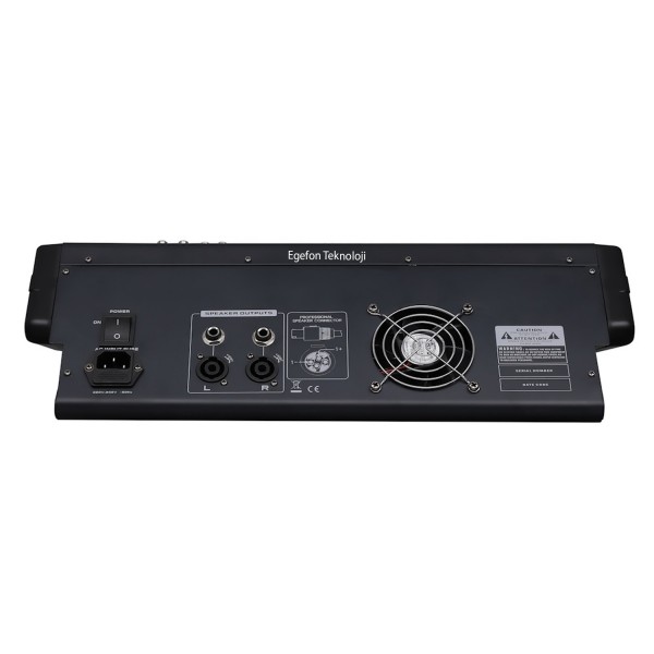 Klangmeister PM6 Home Stüdyo Power Mikser Mp3 çalar, USB kayıt, Bluetooth