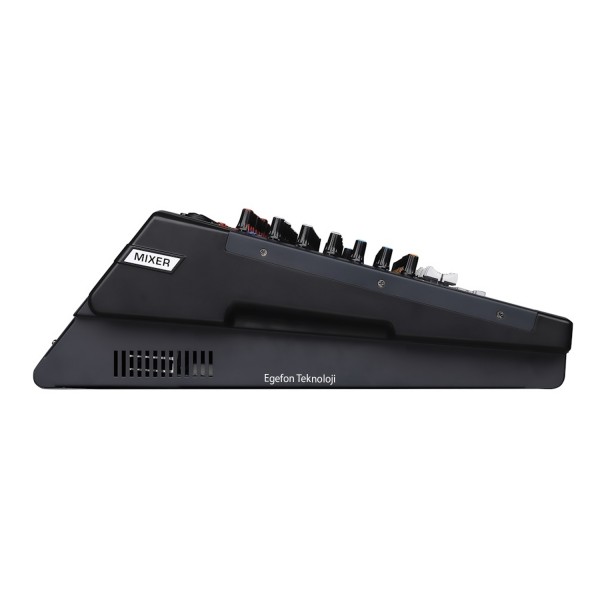 Klangmeister PM8-PRO Model Profesyonel Power Mikser Mp3 çalar, USB kayıt, Bluetooth