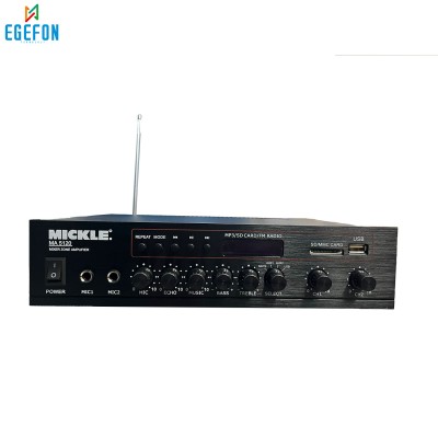 Mickle MA5120 Model 100V Mikser Amplifikatör USB / Bluetooth / FM Radyo / MP3 Player