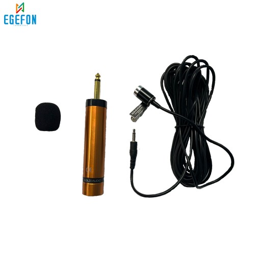 Gold Audio ACS 777 Model Yüksek Çekim Gücü Hassas Yaka Mikrofonu