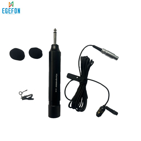 Klangmeister KL-03B Model Yüksek Çekim Gücü Hassas Profesyonel Yaka Mikrofonu