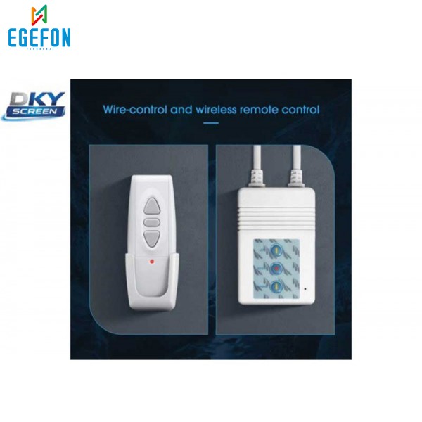 Dkyscreen DM-20 Model Motorlu Projeksiyon Perdesi (200x200cm)