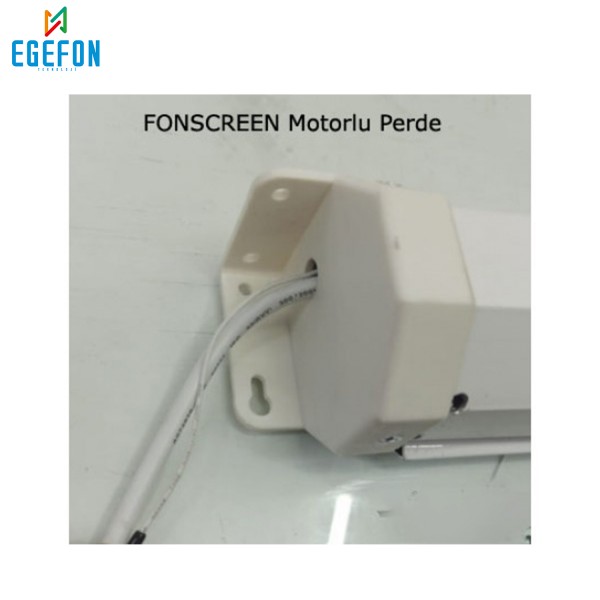Fonscreen FMA180 Model 180x180cm Motorlu Projeksiyon Perdesi