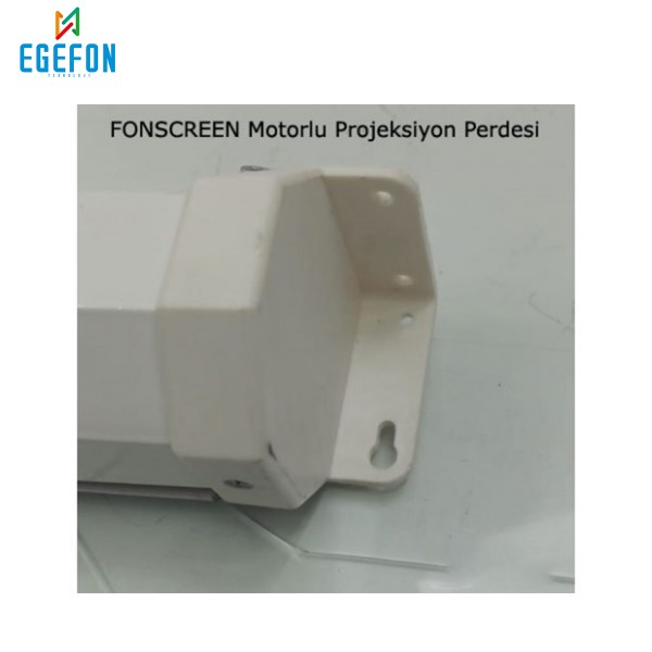 Fonscreen FMA260 Model 265x151cm Motorlu Projeksiyon Perdesi Fonscreen FMA260 Model 265x151cm Motorlu Projeksiyon Perdesi