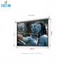 HAVIT PS100E Model Motorlu Projeksiyon Perdesi 100 inch