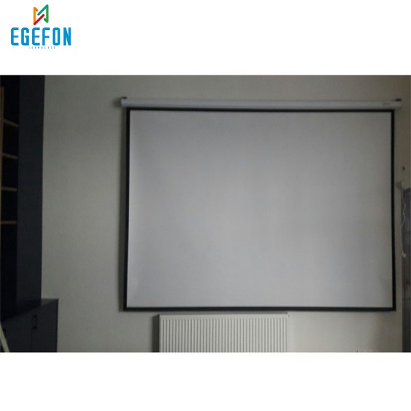 Xbright BE-200 Model Motorlu Projeksiyon Perdesi (200x200cm)