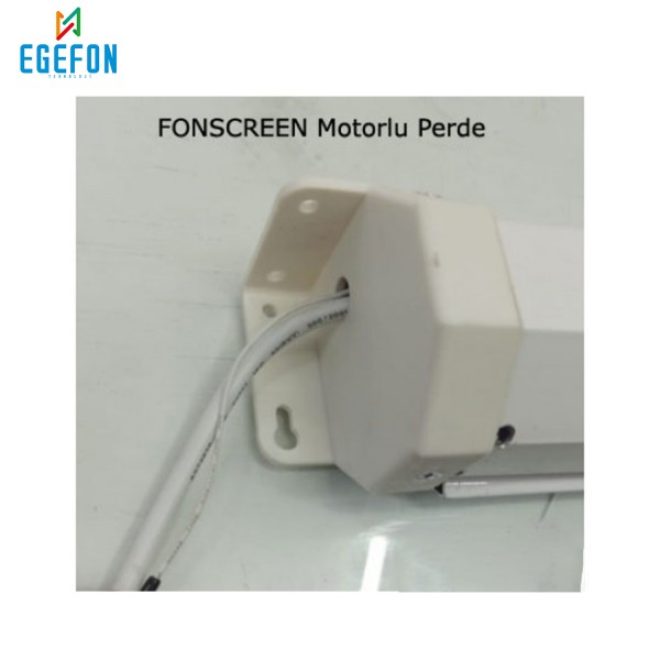 Fonscreen FMA400 Model 400x300cm Motorlu Projeksiyon Perdesi