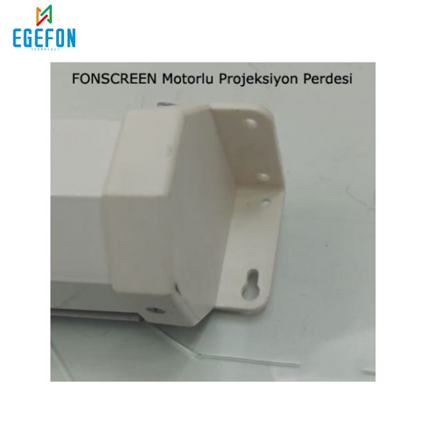 Fonscreen FMA400 Model 400x300cm Motorlu Projeksiyon Perdesi